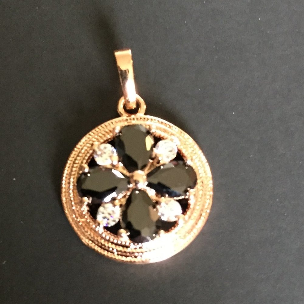 rose gold plated pendant
